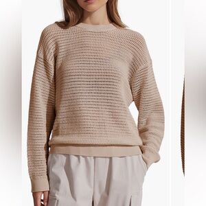 VARLEY Kershaw Sweater, size XS, moonlight (tan)